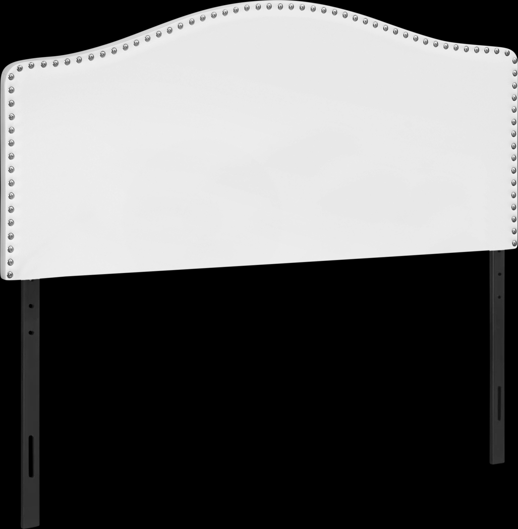 Quencer White Full Headboard - Thumbnail - Image 1