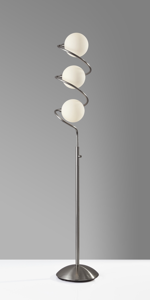 Quiggley Gray Floor Lamp - Thumbnail - Image 2
