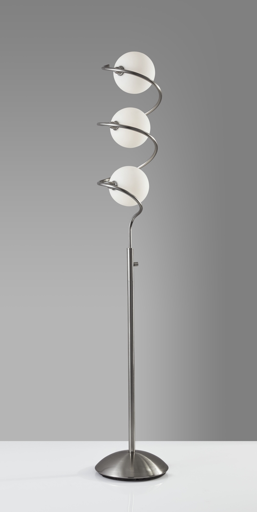 Quiggley Gray Floor Lamp - Thumbnail - Image 3