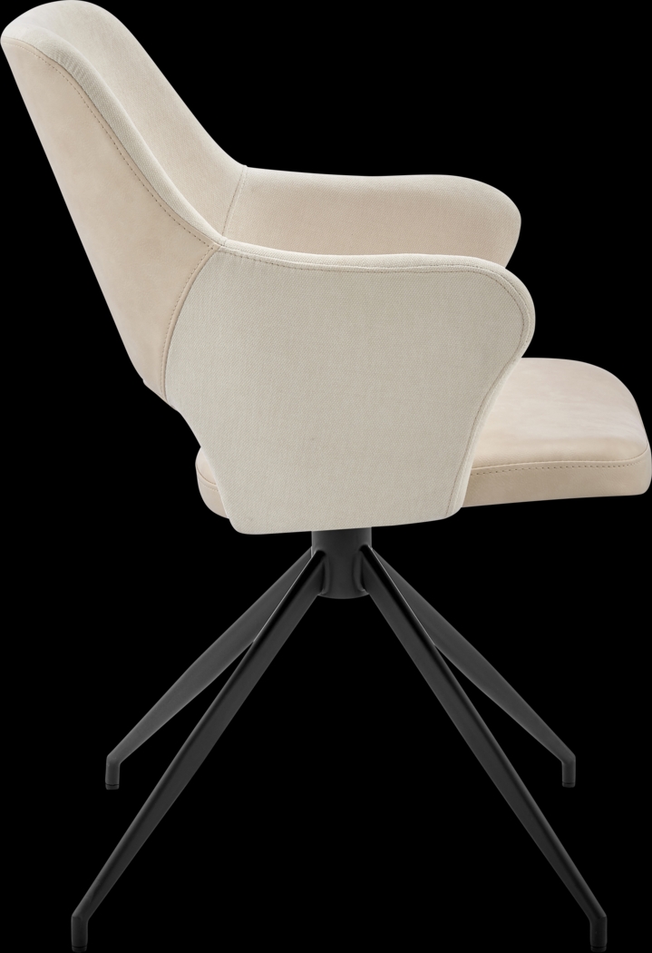Quiment Beige Arm Chair - Thumbnail - Image 3