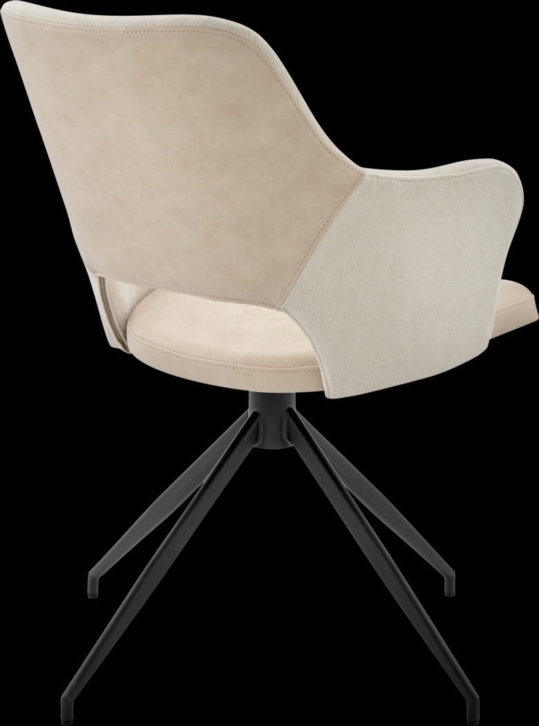 Quiment Beige Arm Chair - Thumbnail - Image 4
