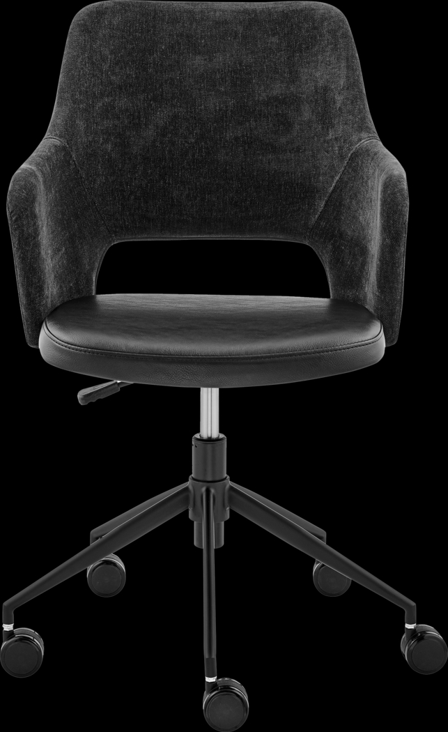 Quiment Black Office Chair - Thumbnail - Image 6