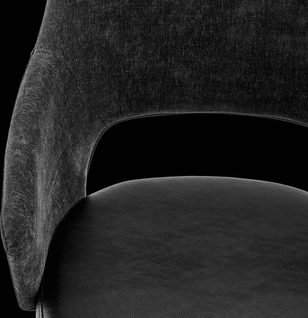 Quiment Black Office Chair - Thumbnail - Image 7