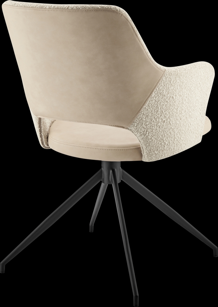 Quiment Ivory Arm Chair - Thumbnail - Image 7