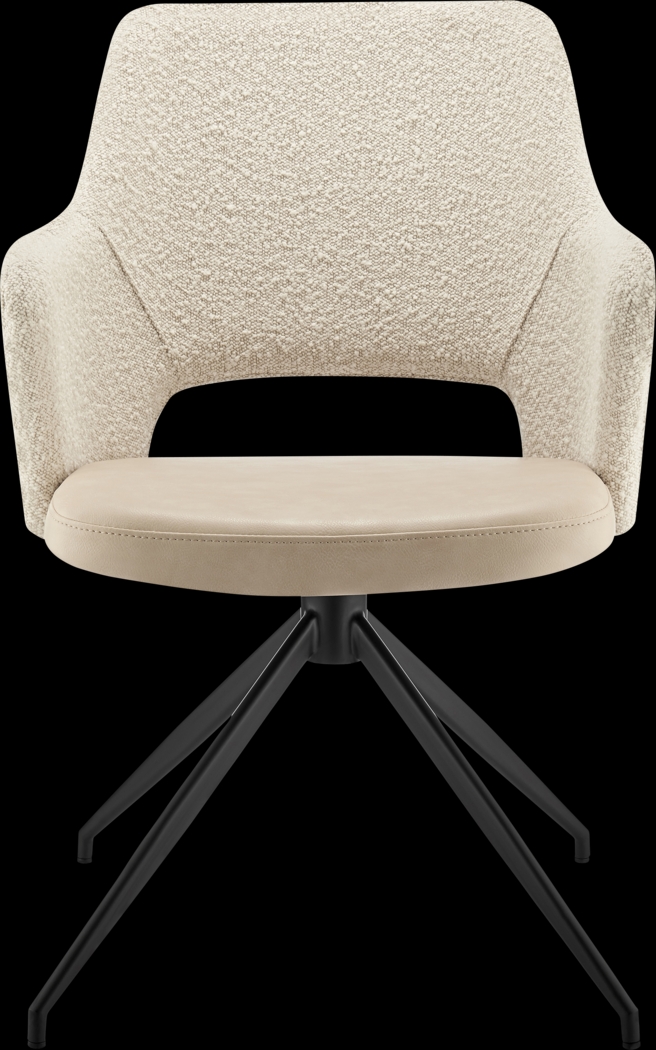 Quiment Ivory Arm Chair - Thumbnail - Image 9