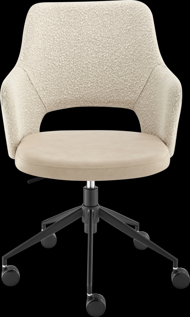 Quiment Ivory Office Chair - Thumbnail - Image 5