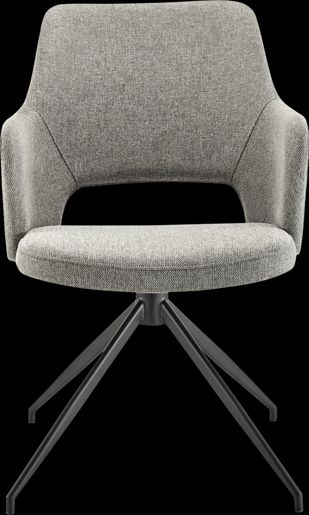 Quiment Light Gray Arm Chair - Thumbnail - Image 3
