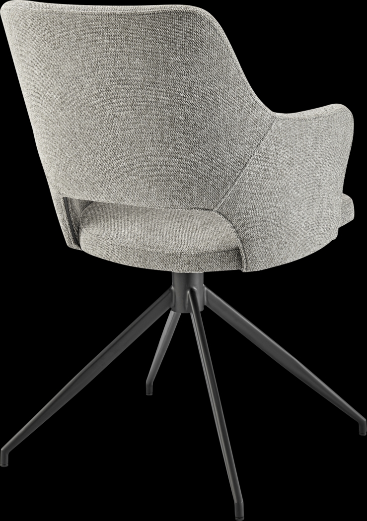 Quiment Light Gray Arm Chair - Thumbnail - Image 5