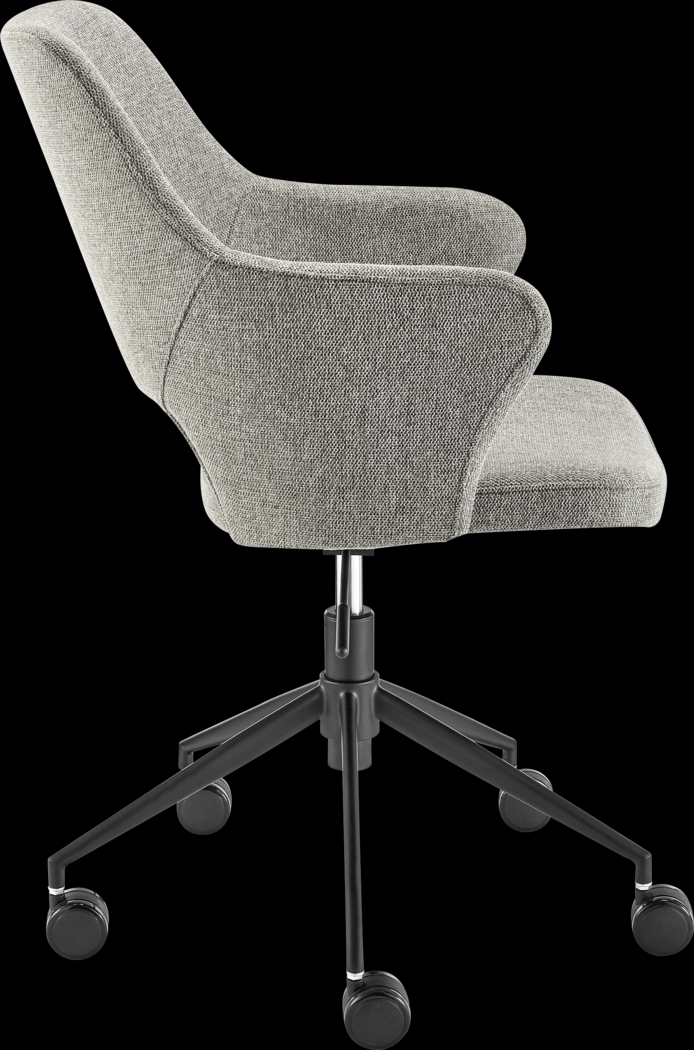 Quiment Light Gray Office Chair - Thumbnail - Image 5