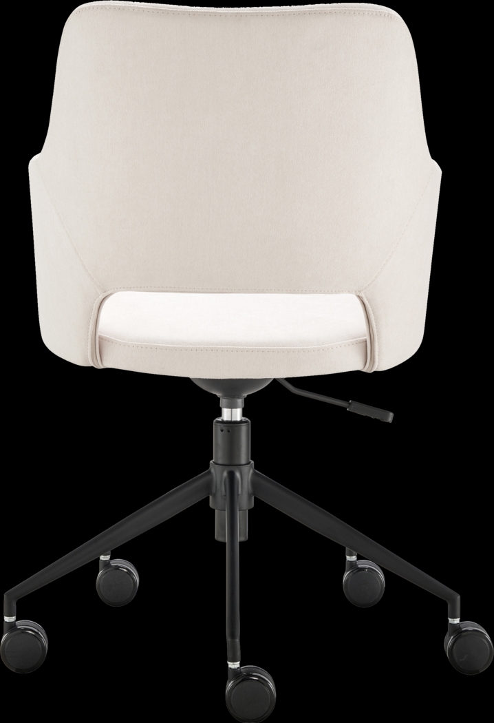 Quiment Beige Office Chair - Thumbnail - Image 6