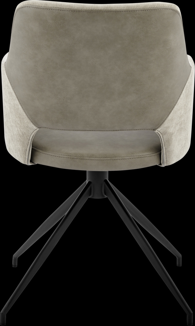 Quiment Taupe Arm Chair - Thumbnail - Image 5