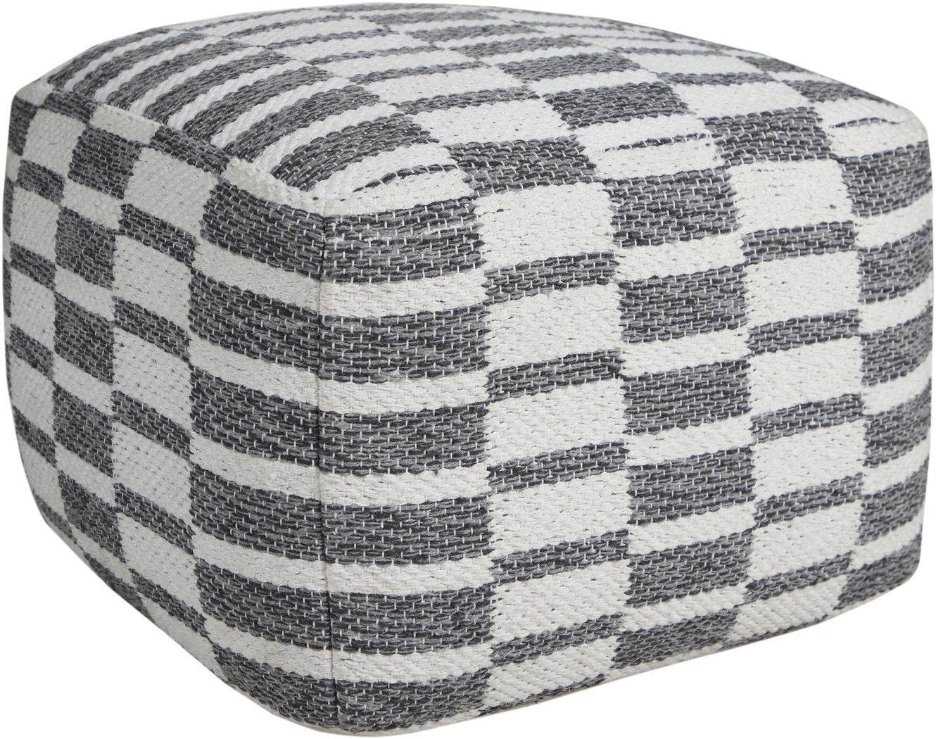 Melorna Gray Pouf - Thumbnail - Image 4