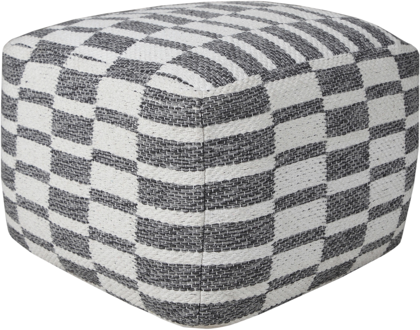 Melorna Gray Pouf - Thumbnail - Image 5