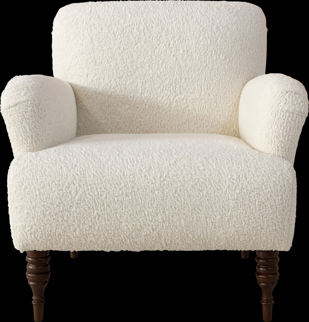 Quinella Ivory Accent Chair - Thumbnail - Image 2