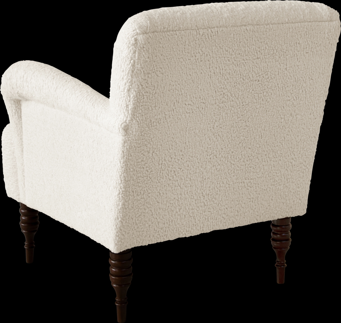 Quinella Ivory Accent Chair - Thumbnail - Image 4