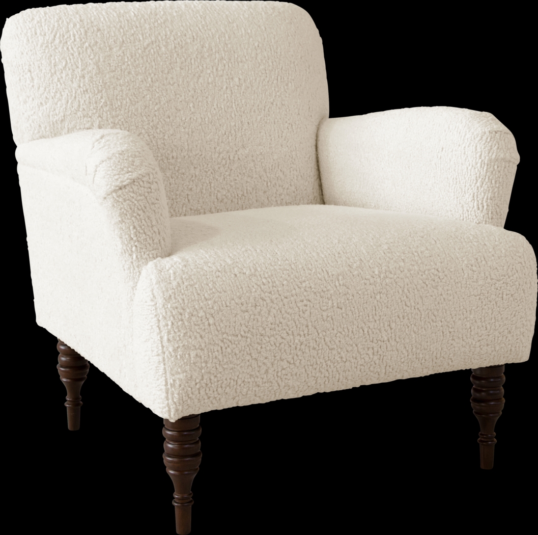 Quinella Ivory Accent Chair - Thumbnail - Image 1