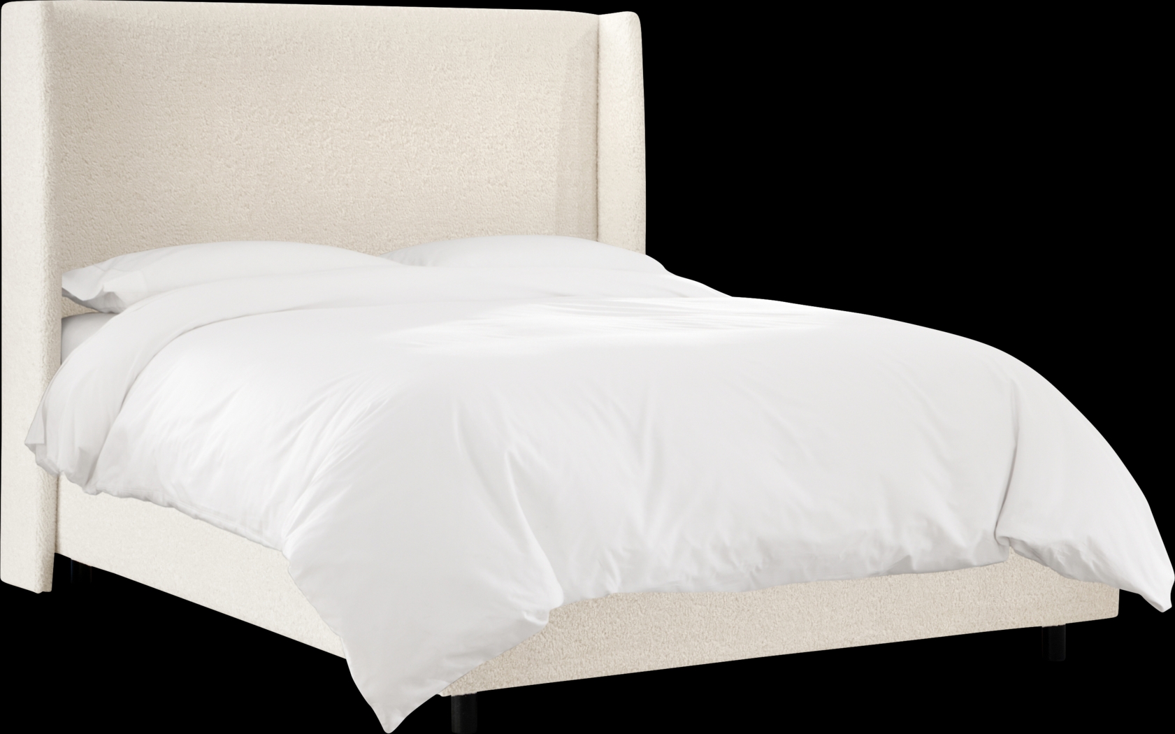 Quinella White King Bed - Thumbnail - Image 1