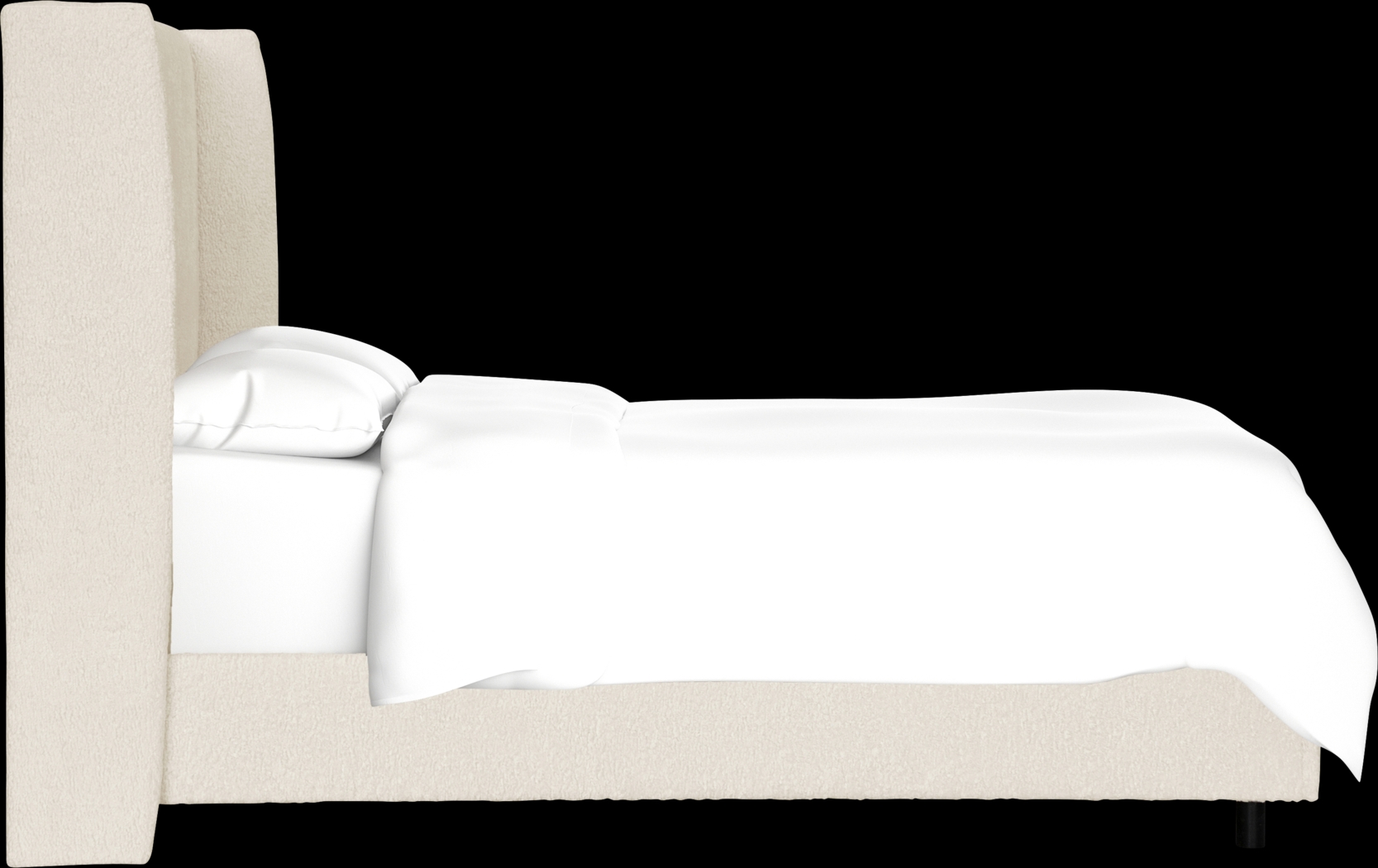 Quinella White Queen Bed - Thumbnail - Image 3