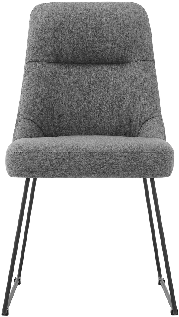 Quinnlane Gray Dining Chair, Set of 2 - Thumbnail - Image 2