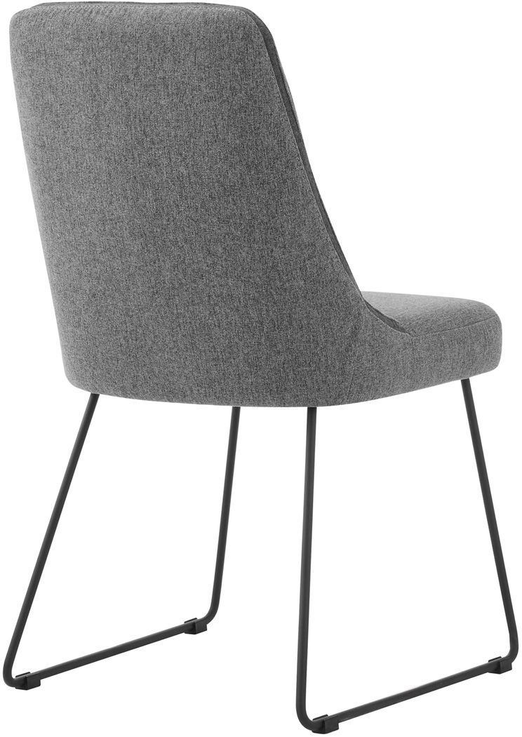 Quinnlane Gray Dining Chair, Set of 2 - Thumbnail - Image 3