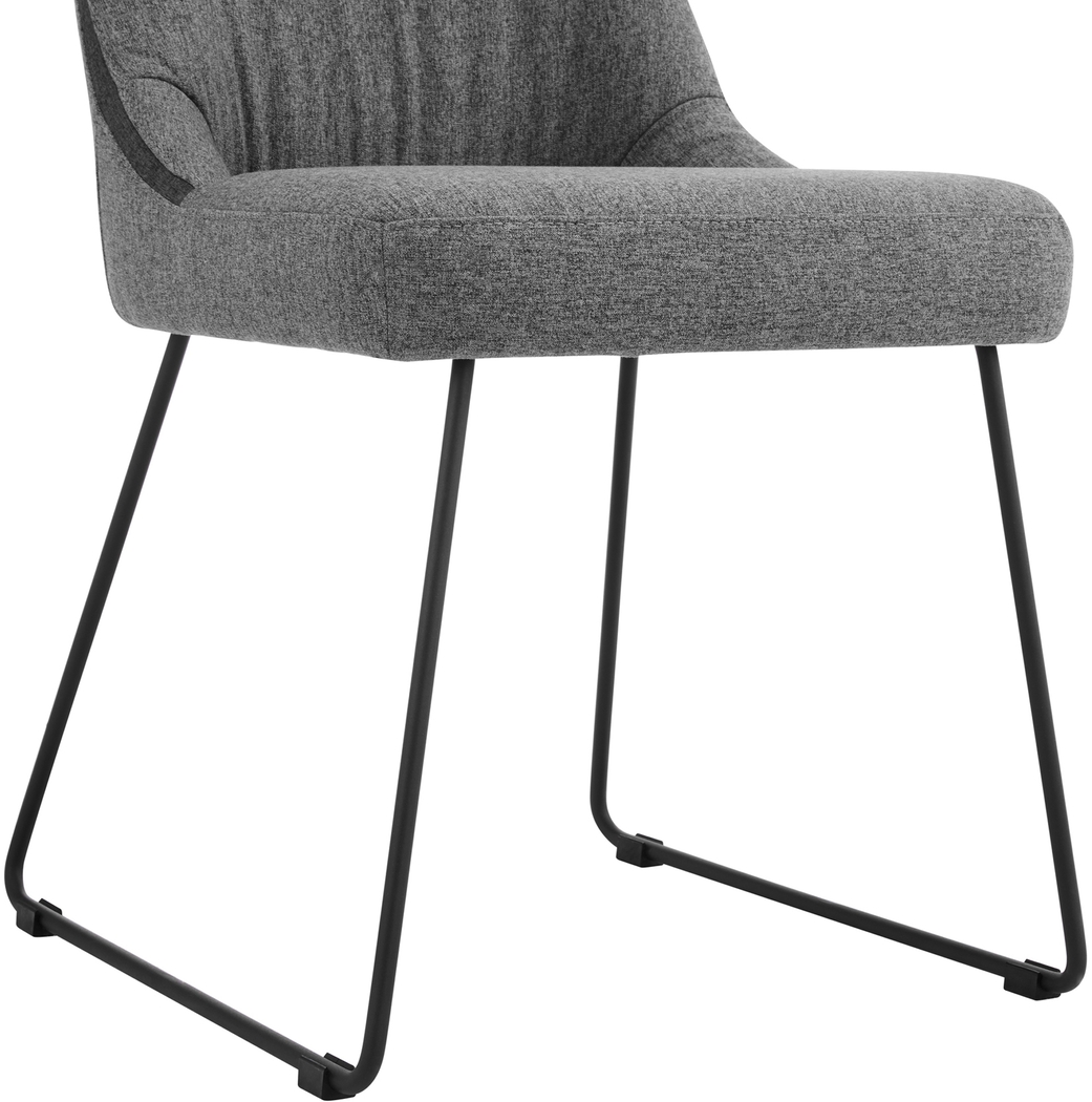 Quinnlane Gray Dining Chair, Set of 2 - Thumbnail - Image 5