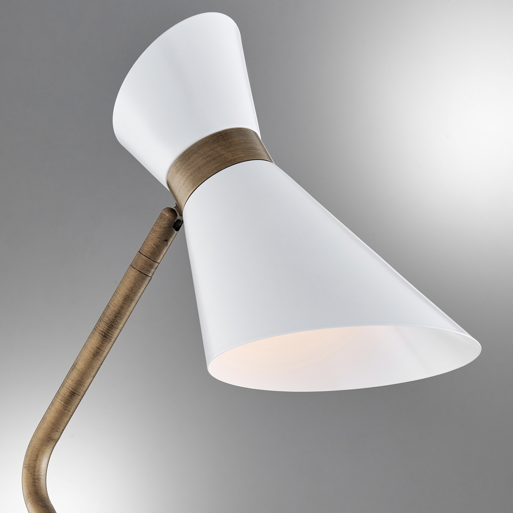 Quint Hills Brass Floor Lamp - Thumbnail - Image 3