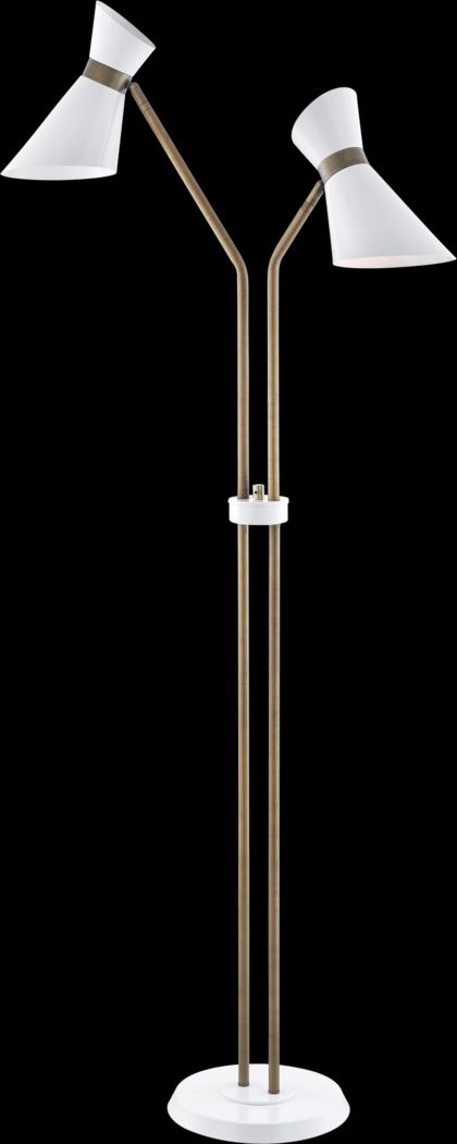 Quint Hills White Floor Lamp - Thumbnail - Image 1
