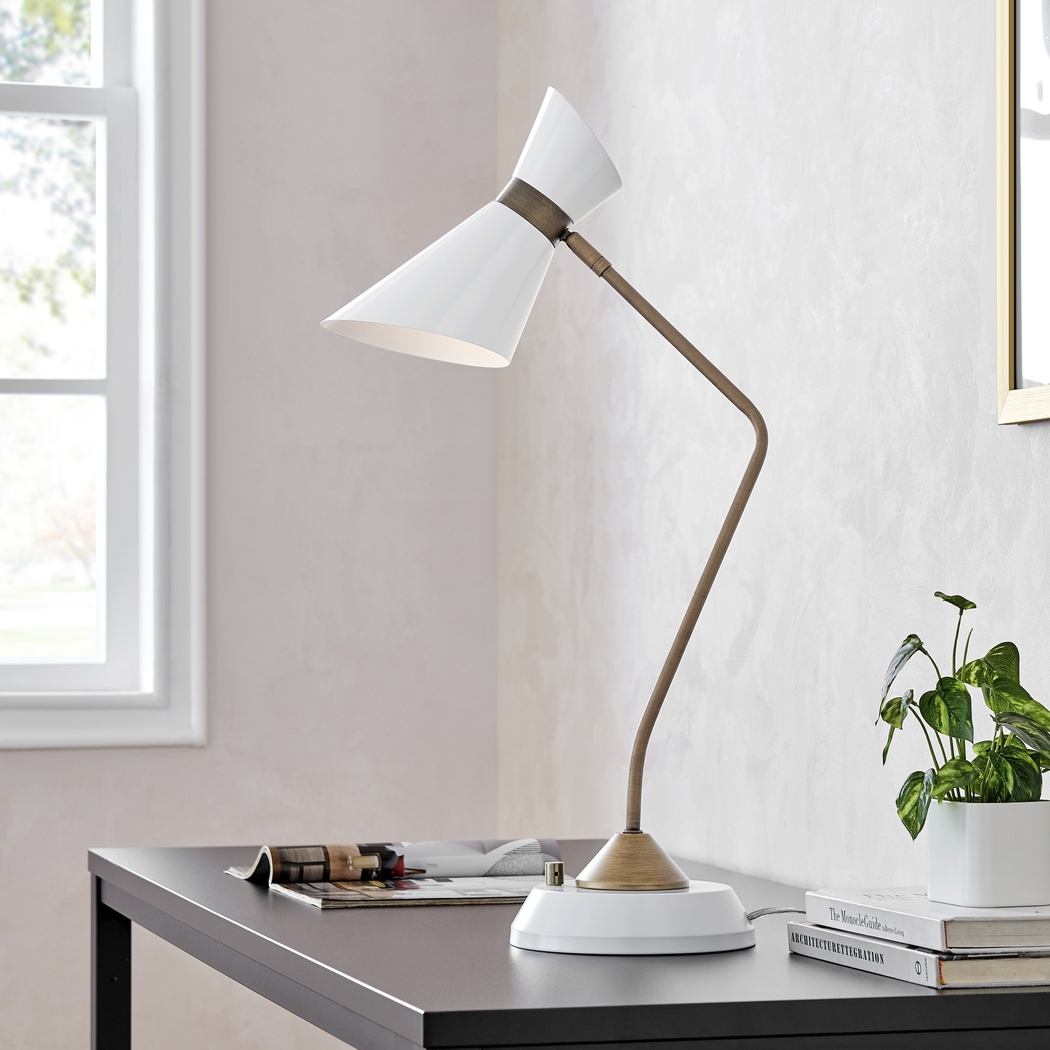 Quint Hills White Lamp - Thumbnail - Image 2