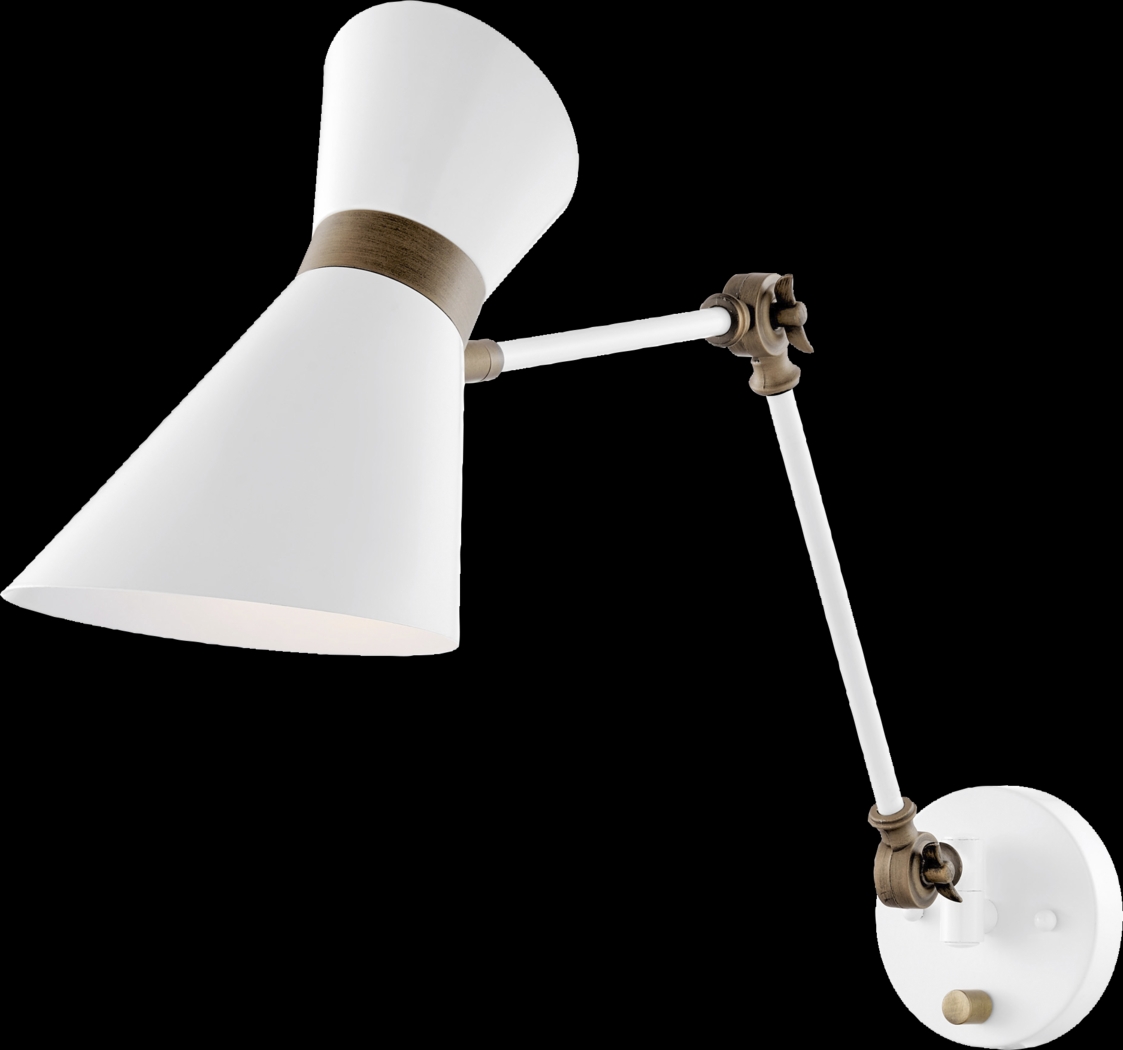 Quint Hills White Sconce - Thumbnail - Image 1