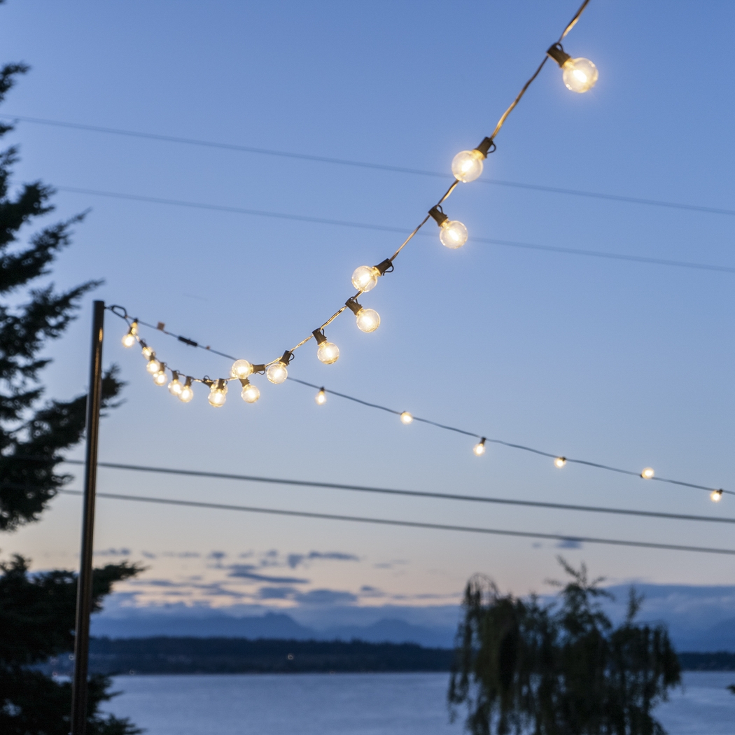Quis Loop Outdoor Black String Lights - Thumbnail - Image 4