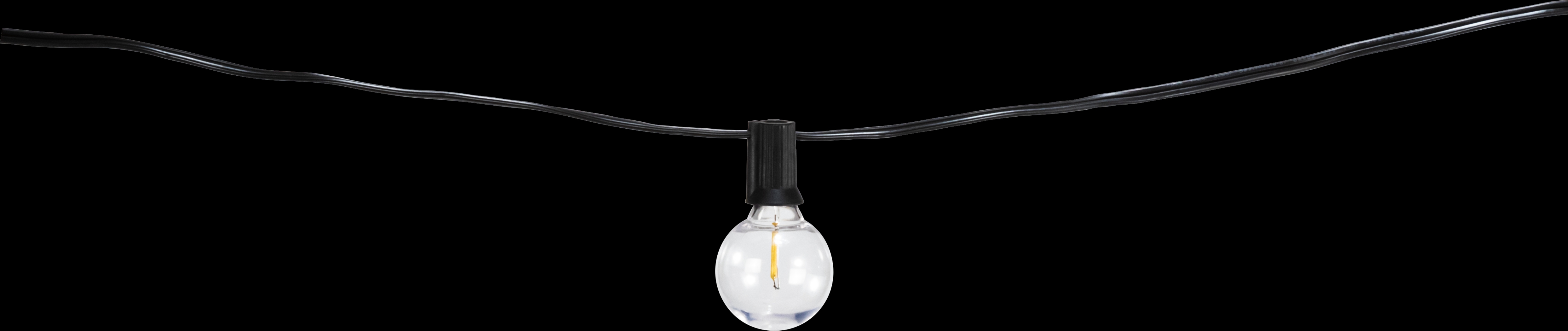 Quis Loop Outdoor Black String Lights - Thumbnail - Image 7