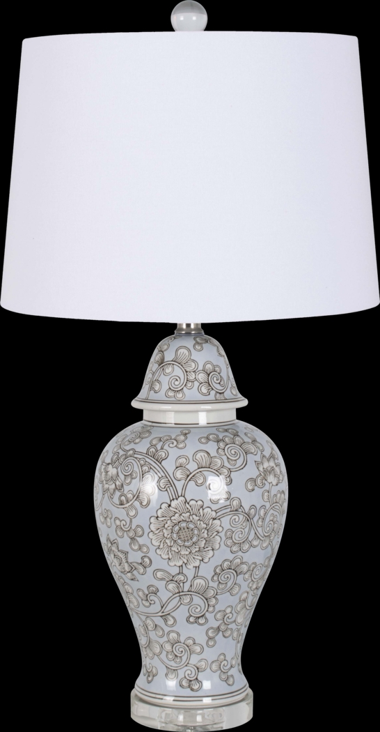 Quisenbury Trail White Lamp - Thumbnail - Image 1