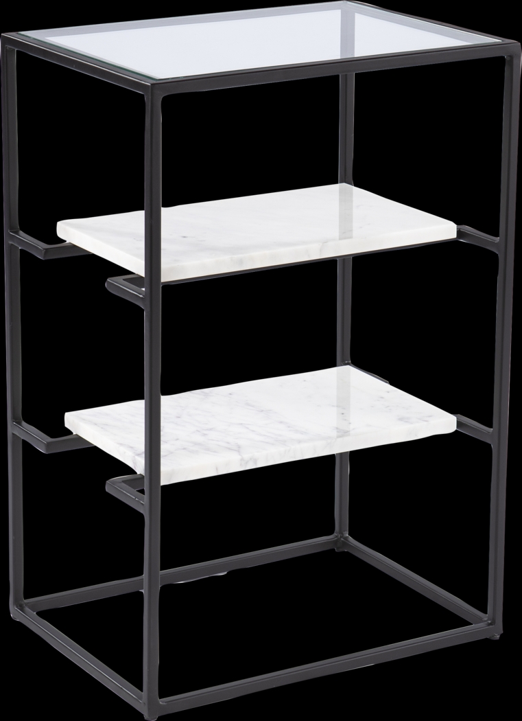 Quivera Black End Table - Thumbnail - Image 1