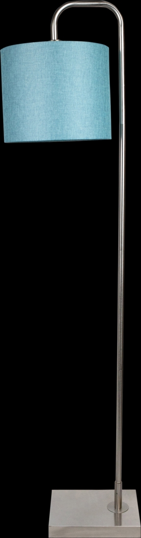 Quoin Road Turquoise Floor Lamp - Thumbnail - Image 1