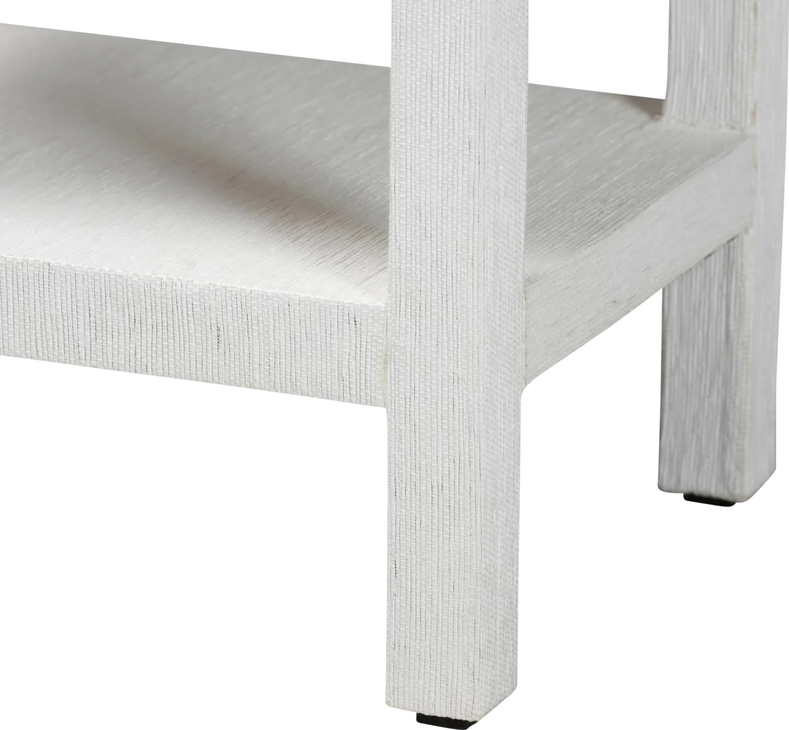 Rachid White End Table - Thumbnail - Image 4