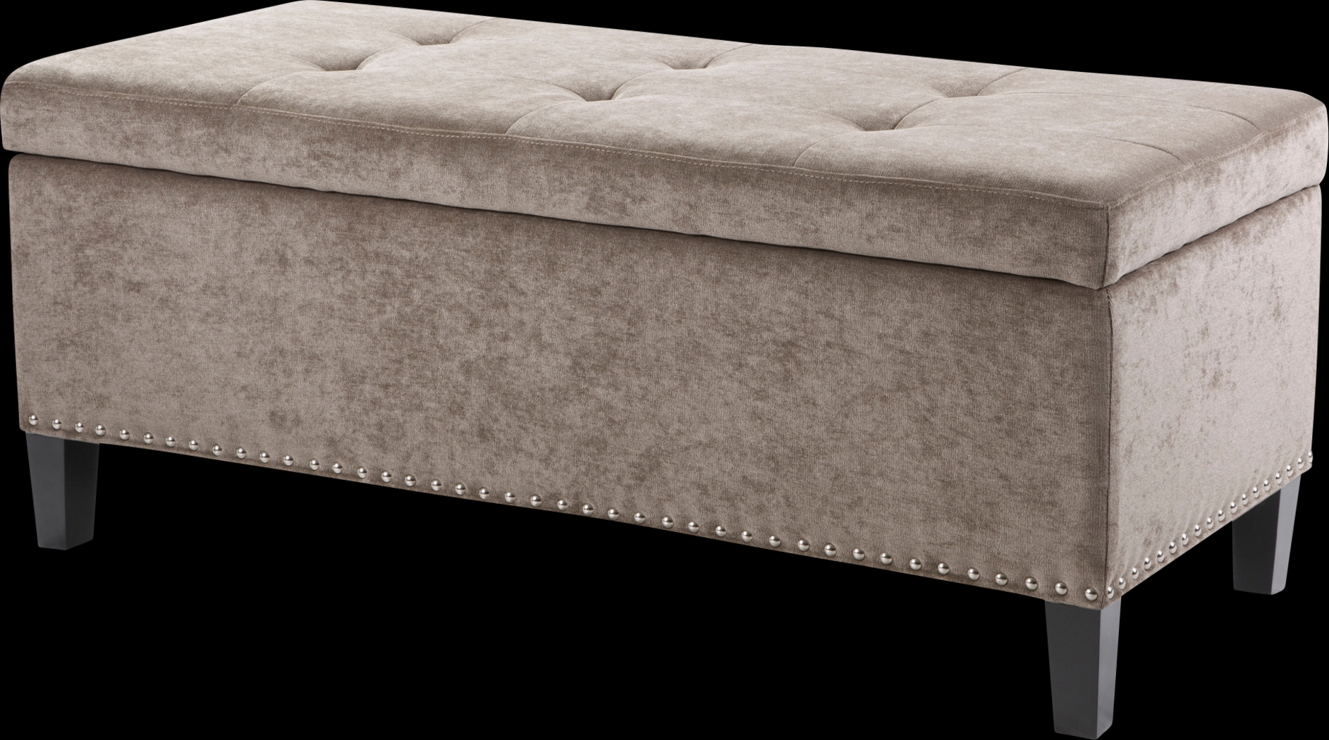 Radde Taupe Accent Bench - Thumbnail - Image 1
