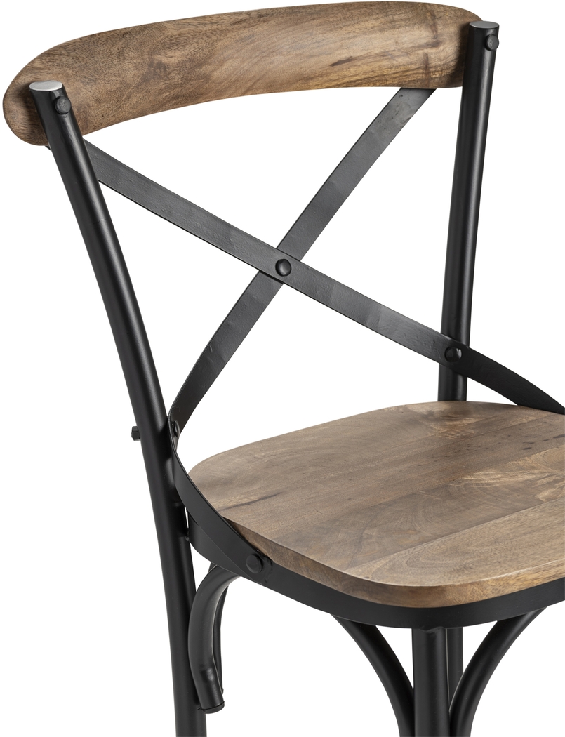 Radere Black Barstool - Thumbnail - Image 2