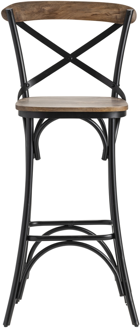 Radere Black Barstool - Thumbnail - Image 4