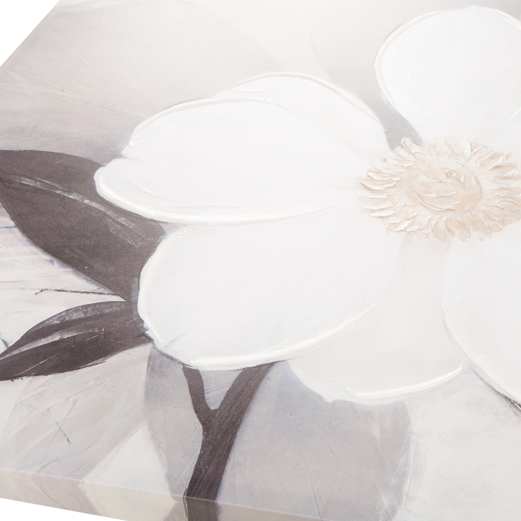 Radiant Bloom White Artwork - Thumbnail - Image 4