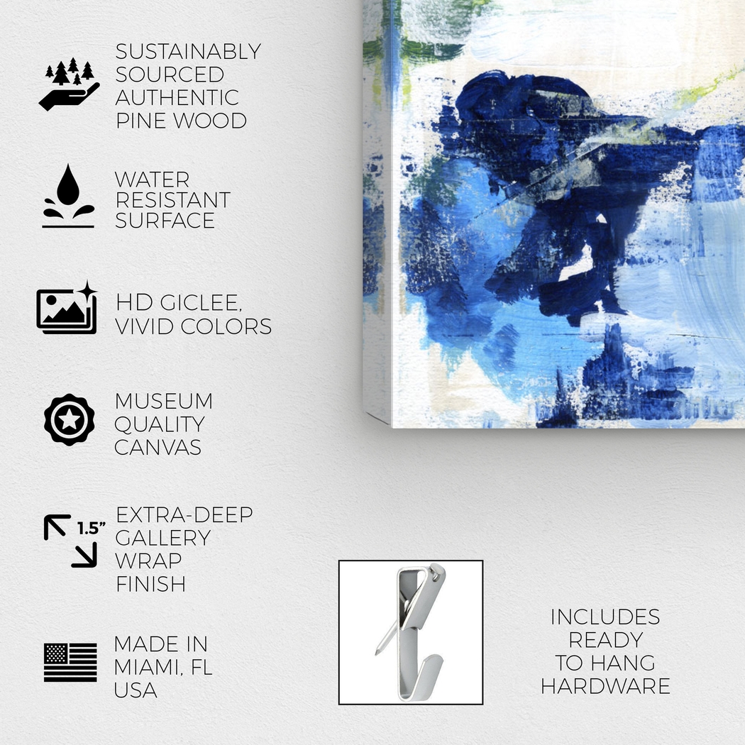 Radiant Sky Blue Artwork - Thumbnail - Image 2