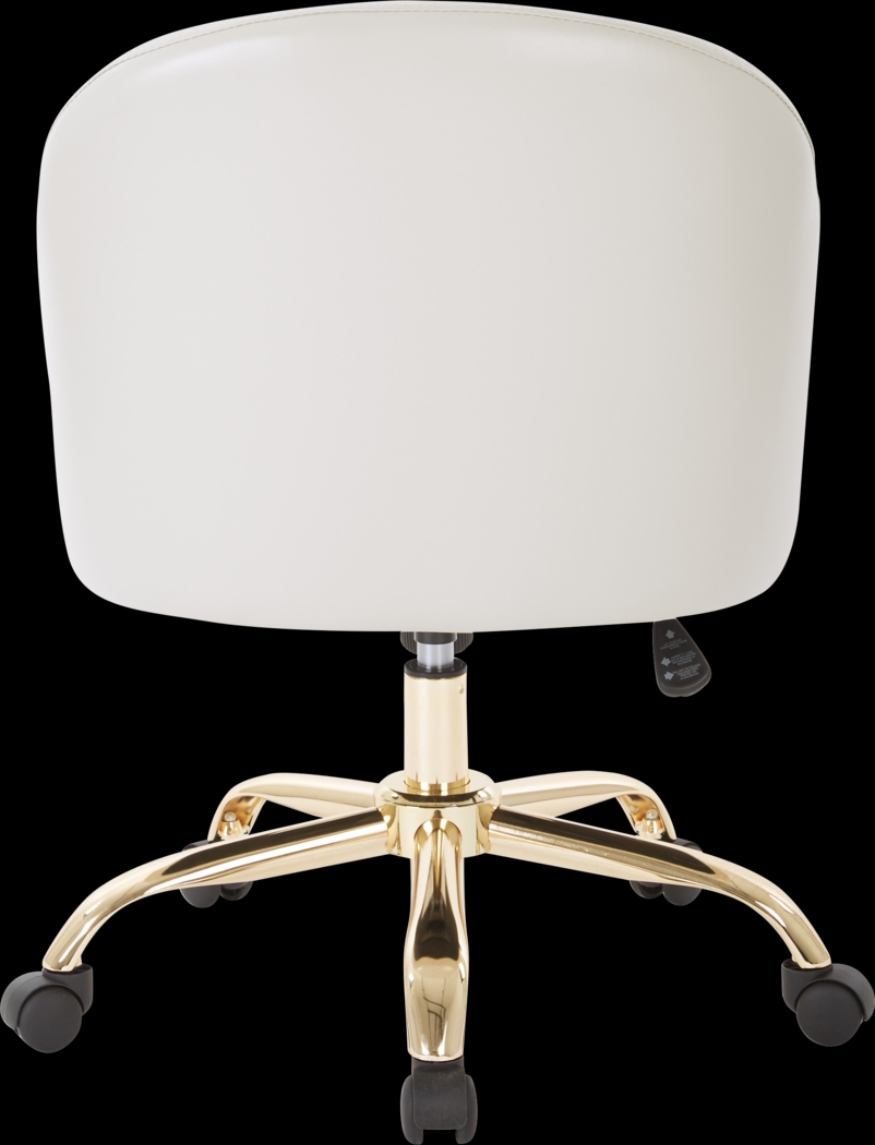 Radonna Beige Office Chair - Thumbnail - Image 3