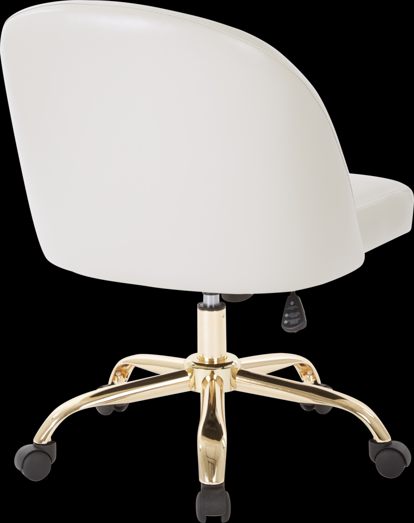 Radonna Beige Office Chair - Thumbnail - Image 4