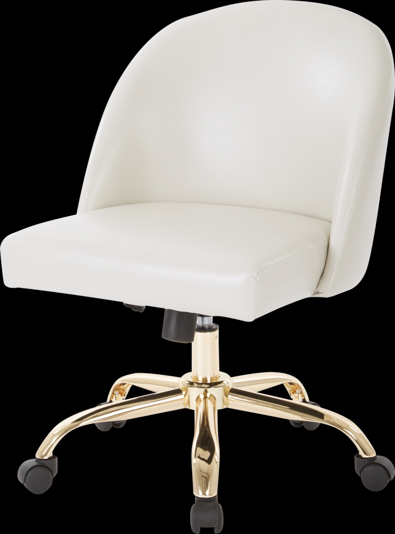 Radonna Beige Office Chair - Thumbnail - Image 5