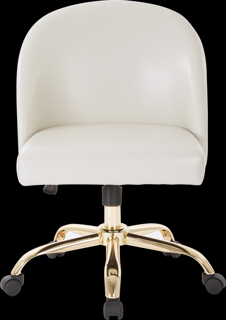 Radonna Beige Office Chair - Thumbnail - Image 6
