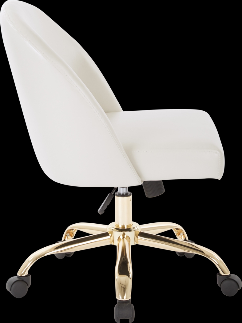 Radonna Beige Office Chair - Thumbnail - Image 7