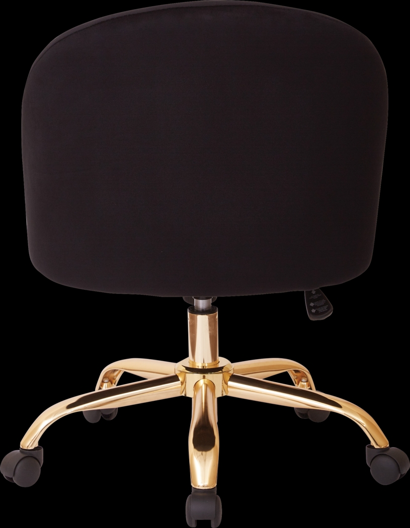 Radonna Black Office Chair - Thumbnail - Image 4