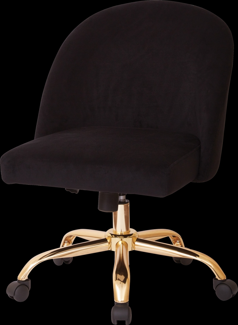 Radonna Black Office Chair - Thumbnail - Image 6