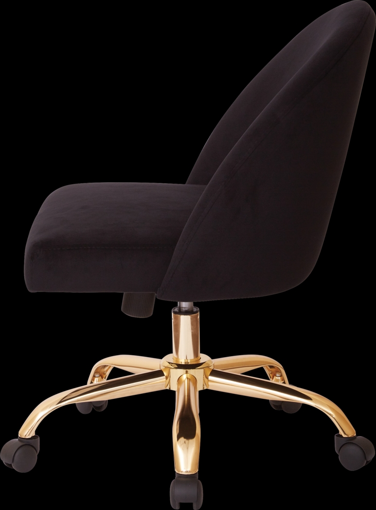 Radonna Black Office Chair - Thumbnail - Image 7