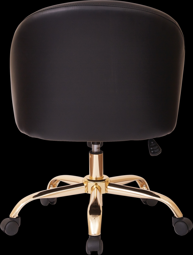 Radonna Black Office Chair - Thumbnail - Image 5