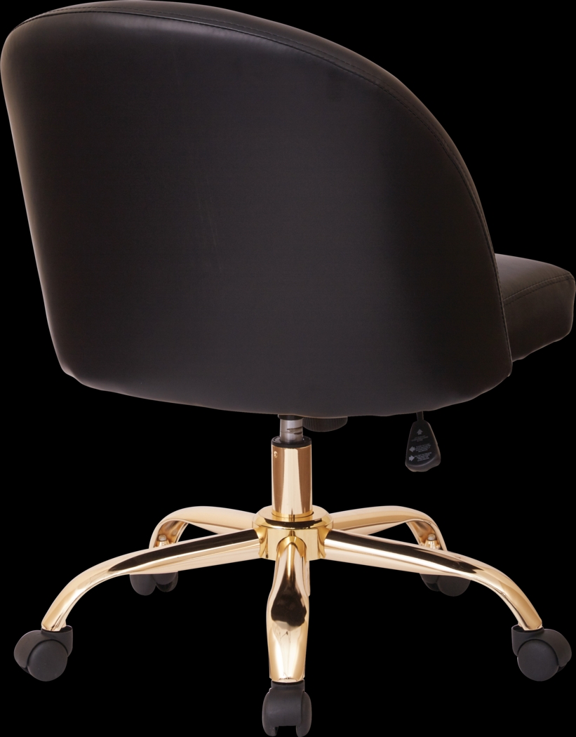 Radonna Black Office Chair - Thumbnail - Image 6